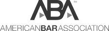 Logo Recognizing Case Barnett Law Corporation's affiliation with American Bar Association