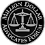 Logo Recognizing Case Barnett Law Corporation's affiliation with Million Dollar Advocates