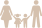 family holding hands